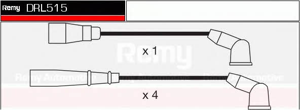 Remy DRL515 Провода высоковольтные, комплект DRL515: Отличная цена - Купить в Польше на 2407.PL!