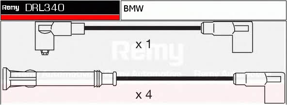 Remy DRL340 Провода высоковольтные, комплект DRL340: Отличная цена - Купить в Польше на 2407.PL!