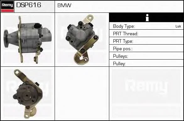 Remy DSP616 Pompa hydrauliczna, układ kierowniczy DSP616: Dobra cena w Polsce na 2407.PL - Kup Teraz!