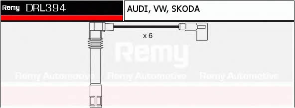 Remy DRL394 Zündkabel kit DRL394: Kaufen Sie zu einem guten Preis in Polen bei 2407.PL!