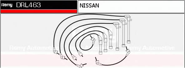 Remy DRL463 Przewody wysokiego napięcia, komplet DRL463: Atrakcyjna cena w Polsce na 2407.PL - Zamów teraz!
