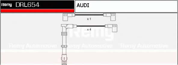 Remy DRL654 Przewody wysokiego napięcia, komplet DRL654: Dobra cena w Polsce na 2407.PL - Kup Teraz!