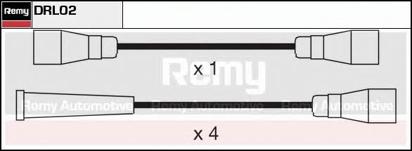 Remy DRL02 Дроти високовольтні, комплект DRL02: Приваблива ціна - Купити у Польщі на 2407.PL!