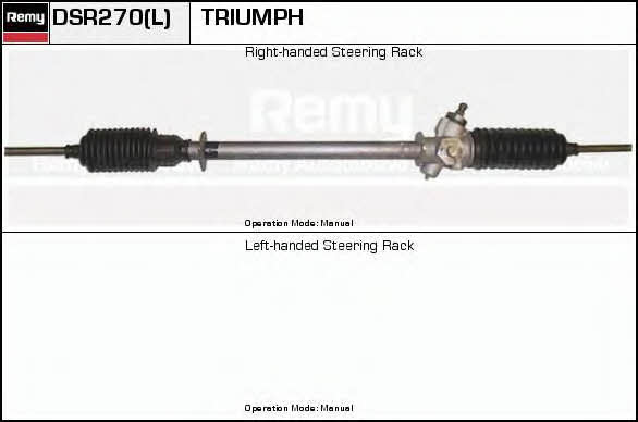Remy DSR270L Steering Gear DSR270L: Buy near me in Poland at 2407.PL - Good price!