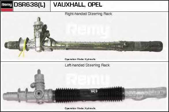 Remy DSR638L Przekładnia kierownicza ze wspomaganiem hydraulicznym DSR638L: Dobra cena w Polsce na 2407.PL - Kup Teraz!