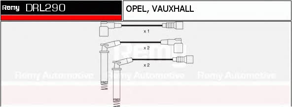 Remy DRL290 Zündkabel kit DRL290: Kaufen Sie zu einem guten Preis in Polen bei 2407.PL!