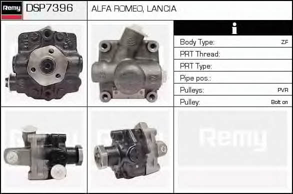 Remy DSP7396 Насос гидроусилителя руля DSP7396: Отличная цена - Купить в Польше на 2407.PL!