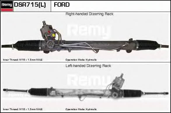 Remy DSR715L Power Steering DSR715L: Buy near me in Poland at 2407.PL - Good price!