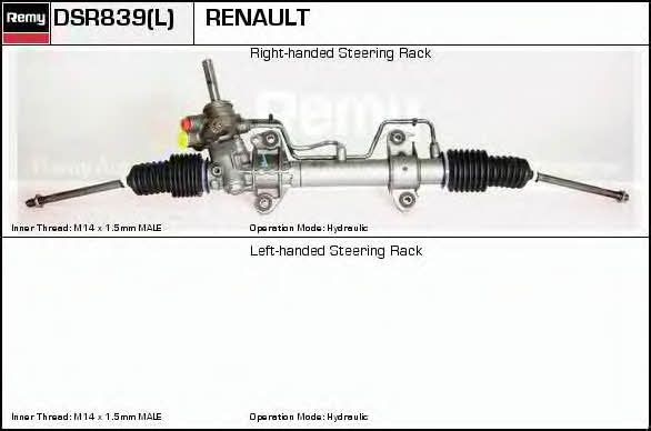 Remy DSR839L Power Steering DSR839L: Buy near me in Poland at 2407.PL - Good price!
