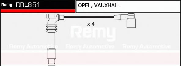 Remy DRL851 Zündkabel kit DRL851: Kaufen Sie zu einem guten Preis in Polen bei 2407.PL!