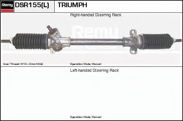 Remy DSR155L Steering Gear DSR155L: Buy near me in Poland at 2407.PL - Good price!