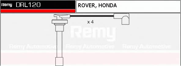 Remy DRL120 Дроти високовольтні, комплект DRL120: Приваблива ціна - Купити у Польщі на 2407.PL!