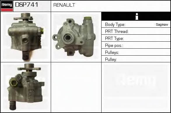 Remy DSP741 Hydraulikpumpe, Lenkung DSP741: Kaufen Sie zu einem guten Preis in Polen bei 2407.PL!