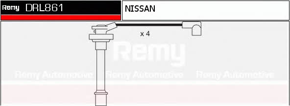 Remy DRL861 Przewody wysokiego napięcia, komplet DRL861: Dobra cena w Polsce na 2407.PL - Kup Teraz!