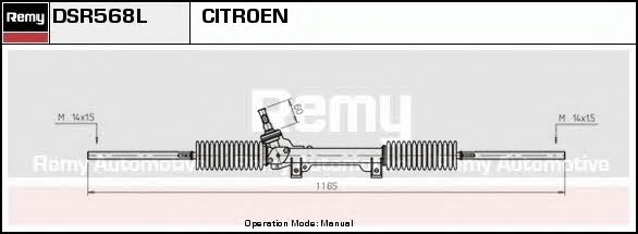 Remy DSR568L Рулевой механизм DSR568L: Отличная цена - Купить в Польше на 2407.PL!