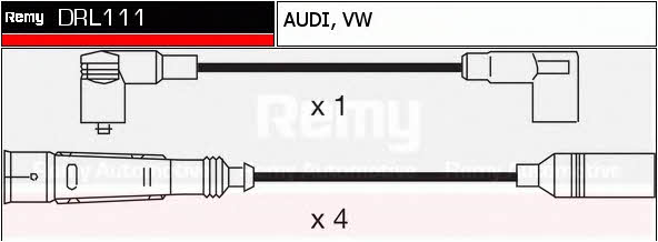 Remy DRL111 Przewody wysokiego napięcia, komplet DRL111: Dobra cena w Polsce na 2407.PL - Kup Teraz!