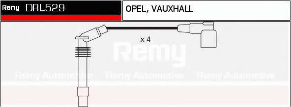 Remy DRL529 Przewody wysokiego napięcia, komplet DRL529: Dobra cena w Polsce na 2407.PL - Kup Teraz!