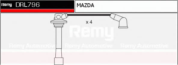 Remy DRL796 Ignition cable kit DRL796: Buy near me in Poland at 2407.PL - Good price!