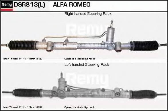 Remy DSR813L Power Steering DSR813L: Buy near me in Poland at 2407.PL - Good price!