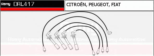 Remy DRL417 Ignition cable kit DRL417: Buy near me in Poland at 2407.PL - Good price!
