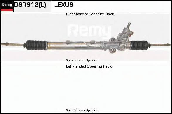 Remy DSR912L Steering Gear DSR912L: Buy near me in Poland at 2407.PL - Good price!