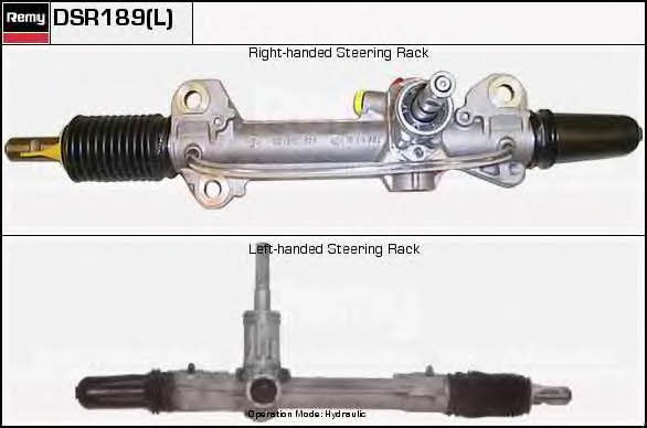 Remy DSR189L Рулевая рейка с ГУР DSR189L: Отличная цена - Купить в Польше на 2407.PL!