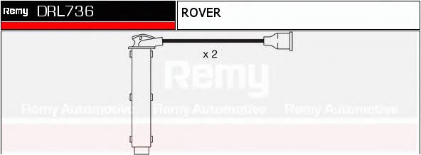 Remy DRL736 Ignition cable kit DRL736: Buy near me in Poland at 2407.PL - Good price!