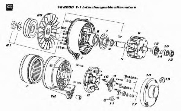  19025331 Alternator 19025331: Dobra cena w Polsce na 2407.PL - Kup Teraz!