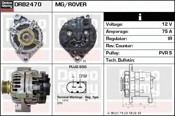 Remy DRB2470 Generator DRB2470: Kaufen Sie zu einem guten Preis in Polen bei 2407.PL!