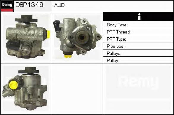 Remy DSP1349 Hydraulic Pump, steering system DSP1349: Buy near me in Poland at 2407.PL - Good price!