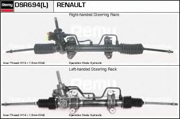Remy DSR694L Power Steering DSR694L: Buy near me in Poland at 2407.PL - Good price!