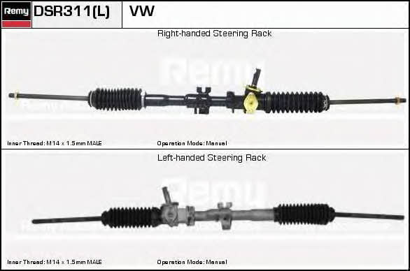 Remy DSR311L Рулевой механизм DSR311L: Отличная цена - Купить в Польше на 2407.PL!