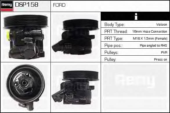 Remy DSP158 Pompa hydrauliczna, układ kierowniczy DSP158: Dobra cena w Polsce na 2407.PL - Kup Teraz!