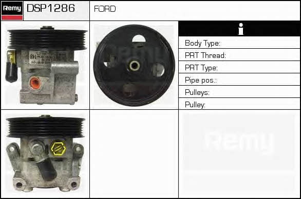 Remy DSP1286 Hydraulikpumpe, Lenkung DSP1286: Kaufen Sie zu einem guten Preis in Polen bei 2407.PL!
