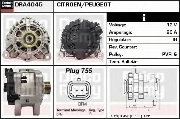 Remy DRA4045 Generator DRA4045: Kaufen Sie zu einem guten Preis in Polen bei 2407.PL!