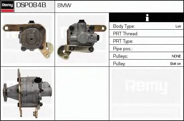 Remy DSP084B Pompa hydrauliczna, układ kierowniczy DSP084B: Dobra cena w Polsce na 2407.PL - Kup Teraz!