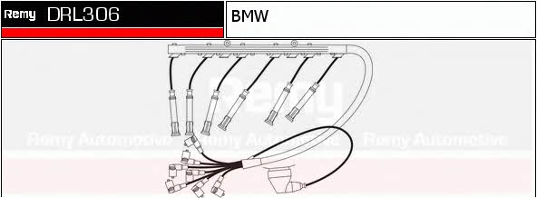 Remy DRL306 Zündkabel kit DRL306: Kaufen Sie zu einem guten Preis in Polen bei 2407.PL!