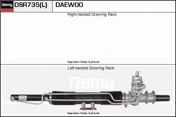 Remy DSR735L Przekładnia kierownicza ze wspomaganiem hydraulicznym DSR735L: Dobra cena w Polsce na 2407.PL - Kup Teraz!