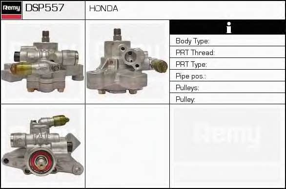 Remy DSP557 Pompa hydrauliczna, układ kierowniczy DSP557: Dobra cena w Polsce na 2407.PL - Kup Teraz!