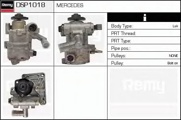 Remy DSP1018 Насос гідропідсилювача керма DSP1018: Купити у Польщі - Добра ціна на 2407.PL!