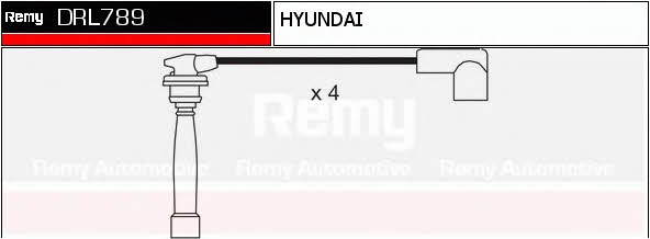 Remy DRL789 Zündkabel kit DRL789: Kaufen Sie zu einem guten Preis in Polen bei 2407.PL!
