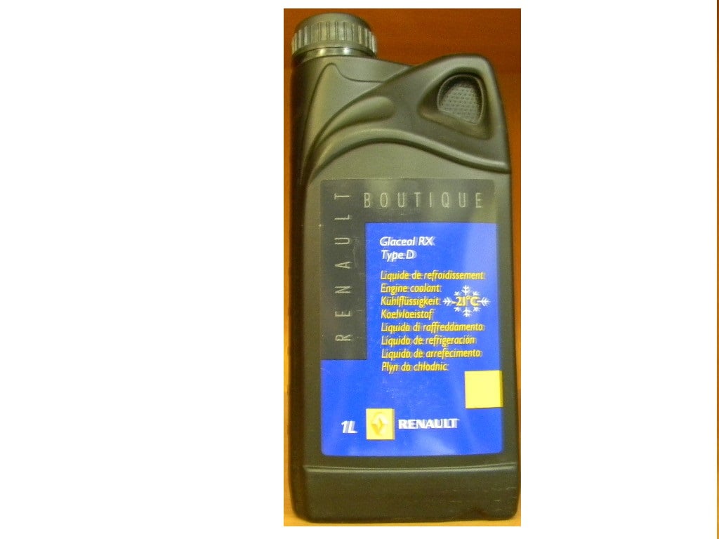Renault 77 11 171 589 Antifreeze GLACEOL RX TYPE D, green, -21°C, 1L 7711171589: Buy near me in Poland at 2407.PL - Good price!
