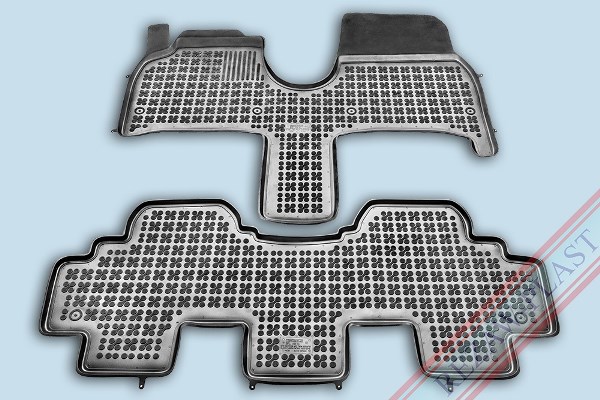 Rezawplast 201220 Rubber floor mats, set 201220: Buy near me at 2407.PL in Poland at an Affordable price!