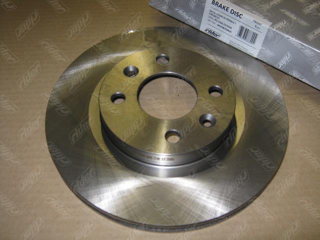 Rider RD.3325.DF2586 Front brake disc ventilated RD3325DF2586: Buy near me in Poland at 2407.PL - Good price!
