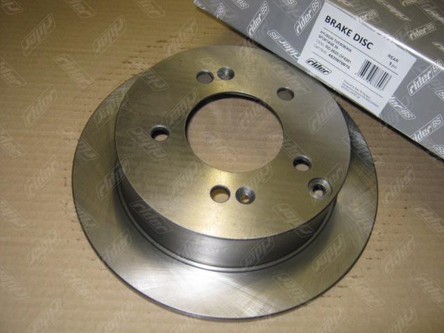 Rider RD.2625.DF4281 Rear brake disc, non-ventilated RD2625DF4281: Buy near me in Poland at 2407.PL - Good price!