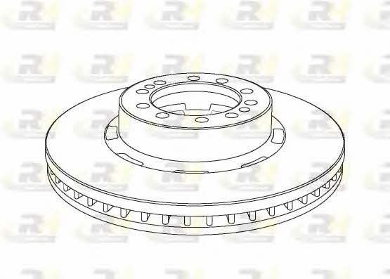 Road house NSX1074.20 Front brake disc ventilated NSX107420: Buy near me in Poland at 2407.PL - Good price!