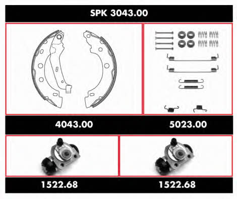  SPK 3043.00 Szczęki hamulcowe, zestaw SPK304300: Dobra cena w Polsce na 2407.PL - Kup Teraz!