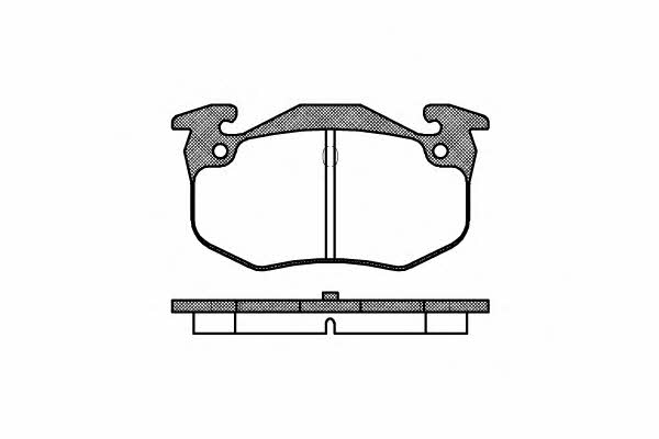 Road house 2144.60 Brake Pad Set, disc brake 214460: Buy near me in Poland at 2407.PL - Good price!