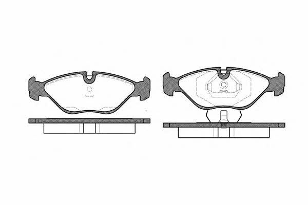 Road house 2319.00 Brake Pad Set, disc brake 231900: Buy near me in Poland at 2407.PL - Good price!