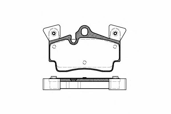 Road house 2996.10 Brake Pad Set, disc brake 299610: Buy near me in Poland at 2407.PL - Good price!